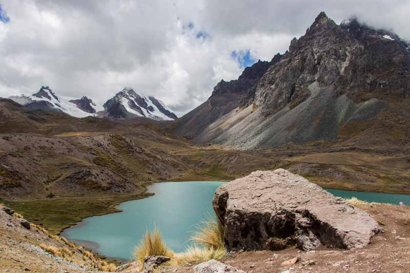 El nevado Ausangate destaca como el más elevado de la Cordillera de Vilcanota