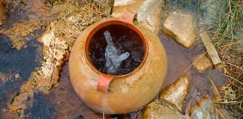olla en La Raya