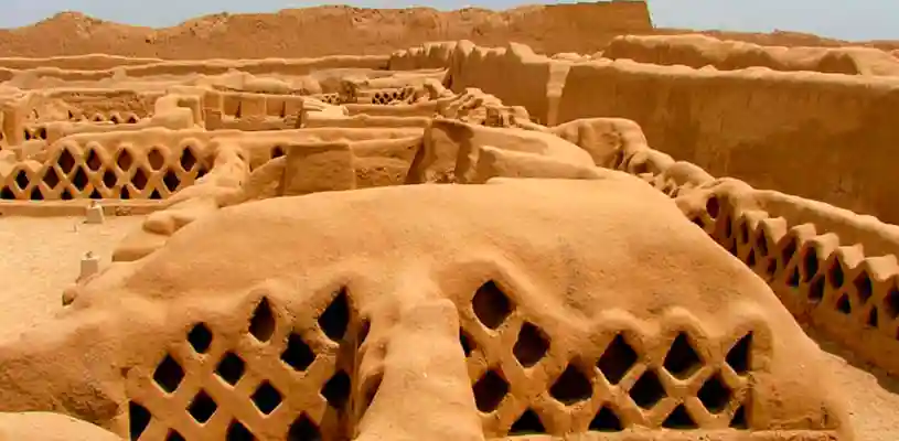 Ruinas del Complejo Arqueológico de Chan Chan en La Libertad