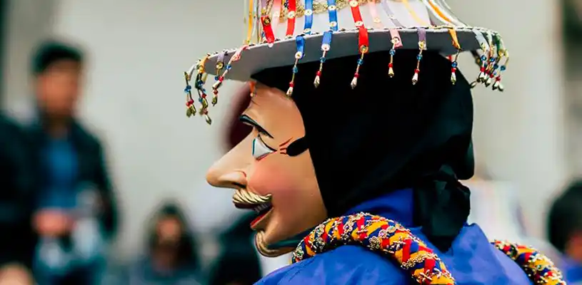 Danza de Paucartambo: Auqa Chileno, Elizabeth Florez Fotografía