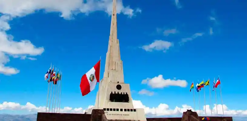 Obelisco del Santuario Histórico de Pampa de Ayacucho