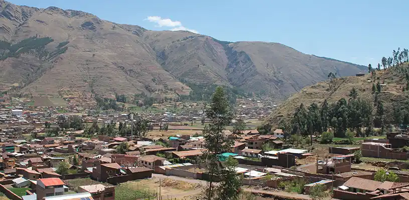 Centro Poblado de Huasao en el distrito de Saylla, Cusco