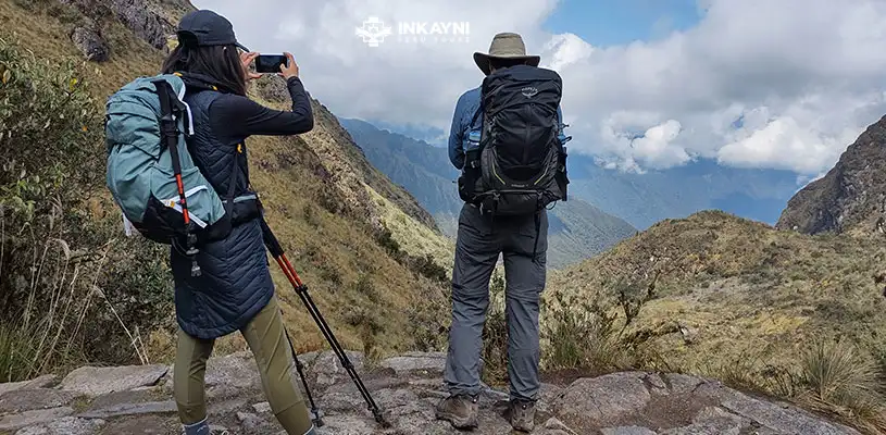 no olvides tomarte fotos durante la ruta 2 días 1 noche a Machu Picchu por el Camino Inca