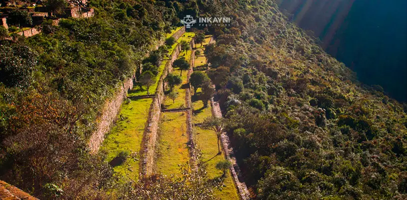 Impresionantes andes en Choquequirao