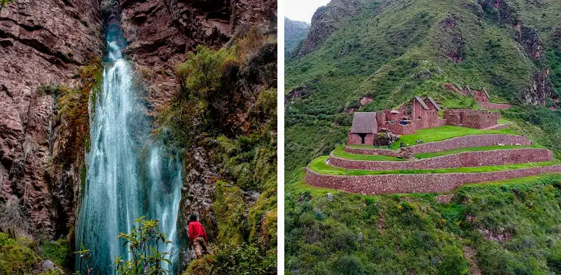 Atractivos en la caminata a la Cantera Inca 
