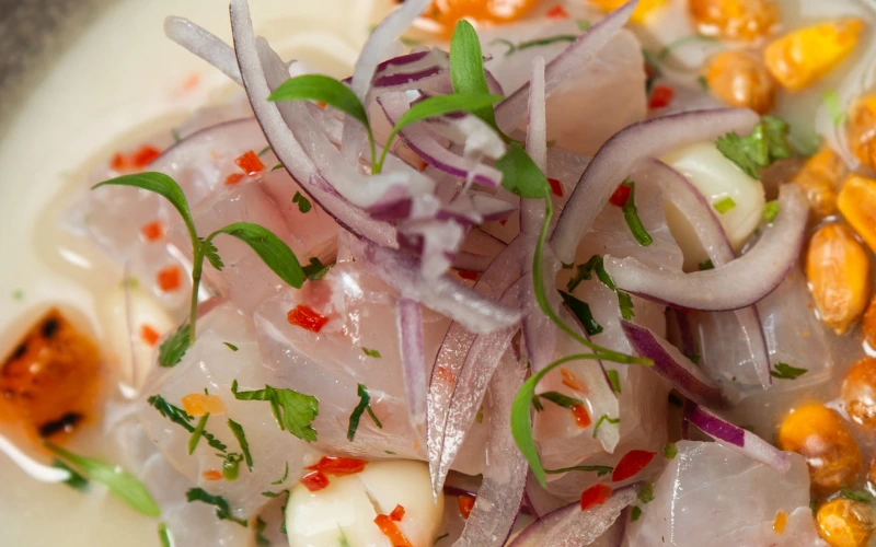 Gastronomía del Callao. Ceviche chalaco.