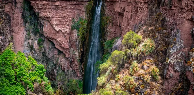 Primer día de la caminata a la Cantera del Inca