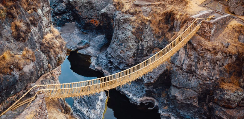 Qeswachaka the last Inca Bridge