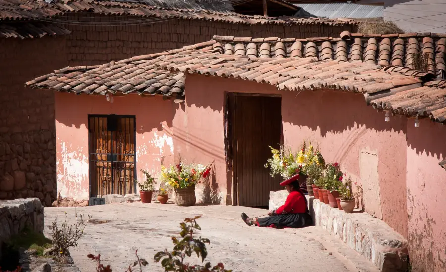 La vida cotidiana en Chinchero.