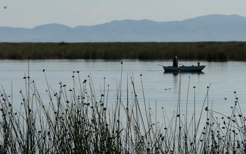 Lago Titicaca, Puno, Perú.