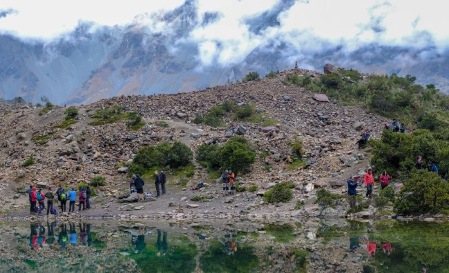 Paisajes que se pueden contemplar en la ruta de senderismo Salkantay
