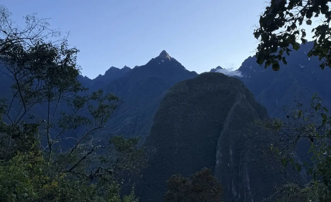 Paisajes en el camino a Choquequirao