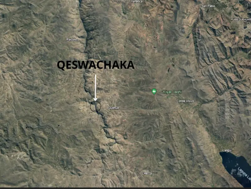 Qeswachaka lies on