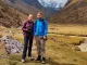 Pasajeros disfrutando del trek Salkantay Machu Picchu