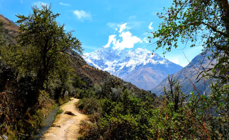 La ruta hacia la montaña Salkantay, Cusco