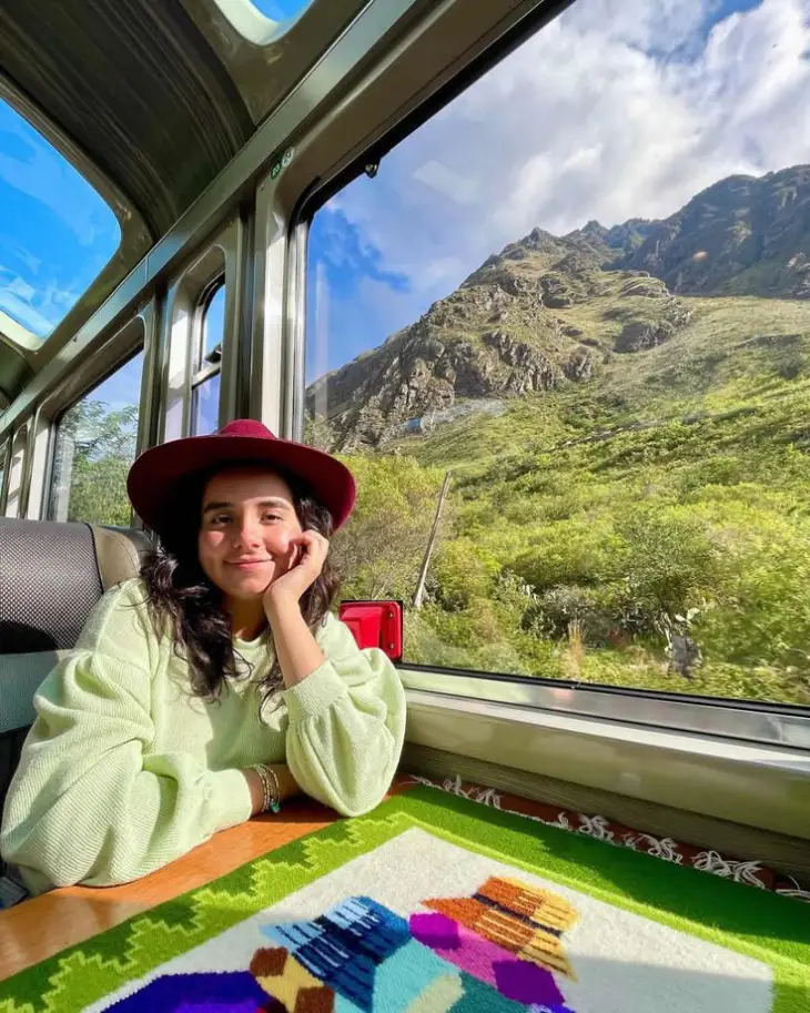Tour to Machu Picchu with the Vistadome Observatory train service.