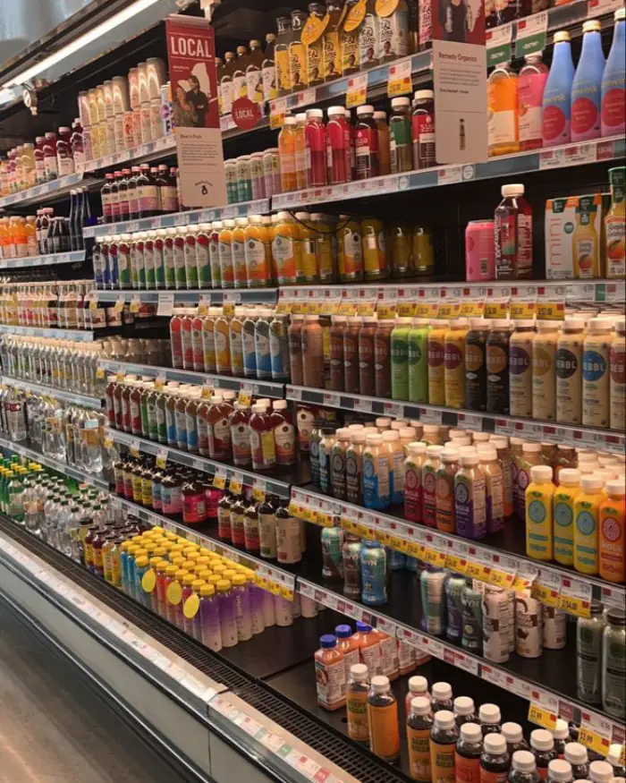 agua en perú supermercado centro comercial bebidas refrescos colores