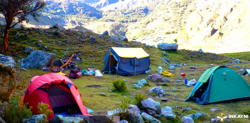 campamento puyoc, lares trek