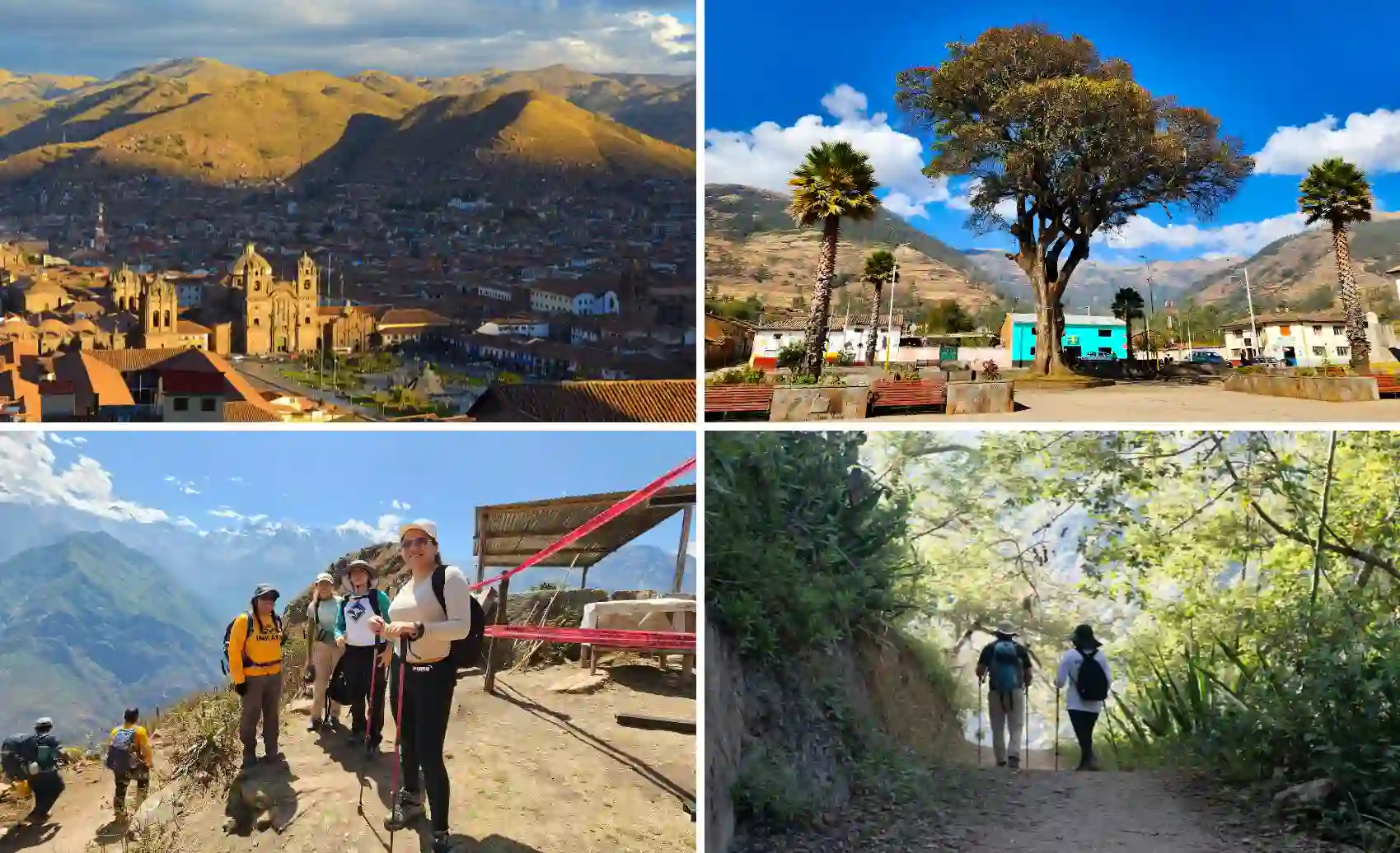 día uno del itinerario del choquequirao trek 5 días y primeros escenarios.