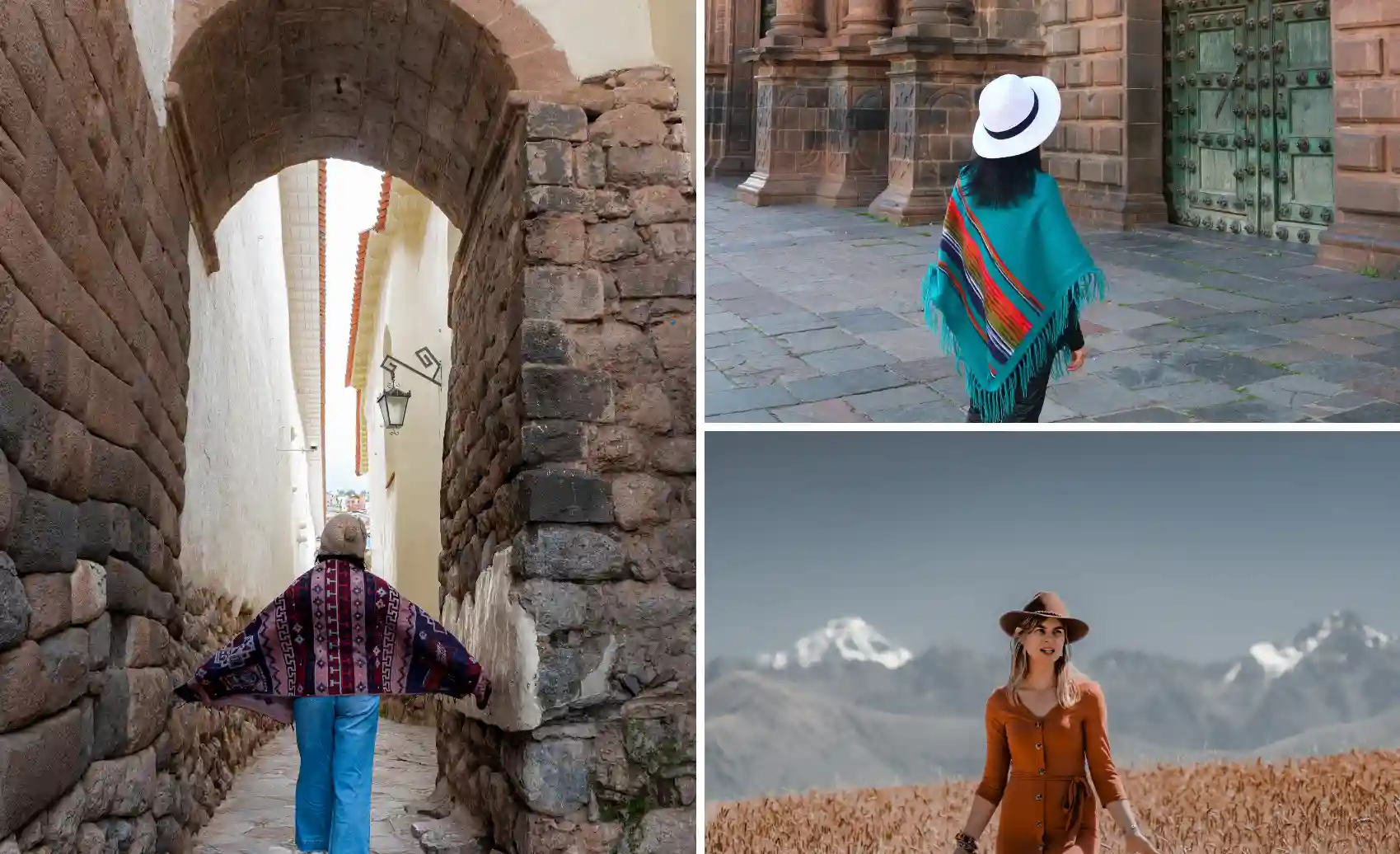 Viajero caminando por Cusco antes de aclimatarse para el Choquequirao Trek