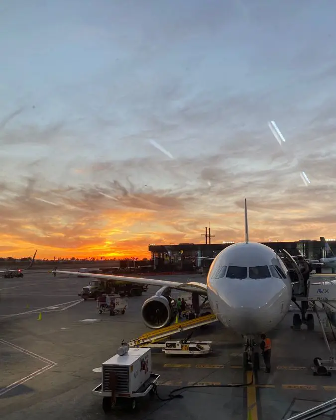 Flight departure for travelers planning how to get to Machu Picchu from the USA
