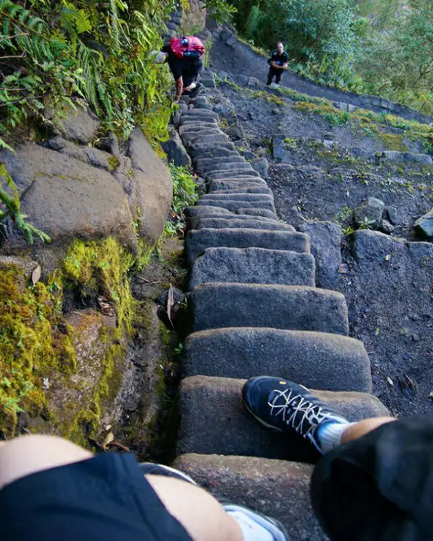 machu picchu desde ee.uu trekking escalar turistas caminata altura 
