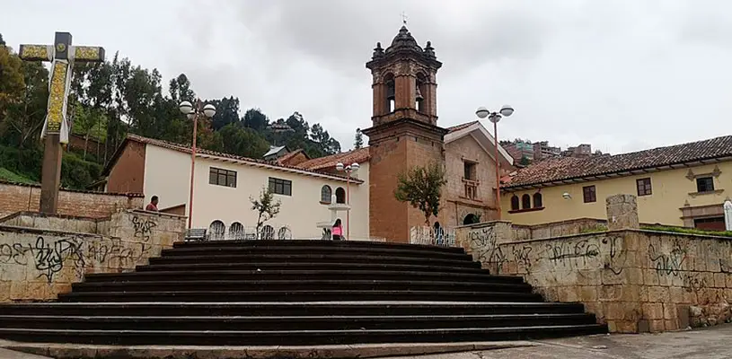 Así se ve Iglesia de la Recoleta en Cusco actualmente.