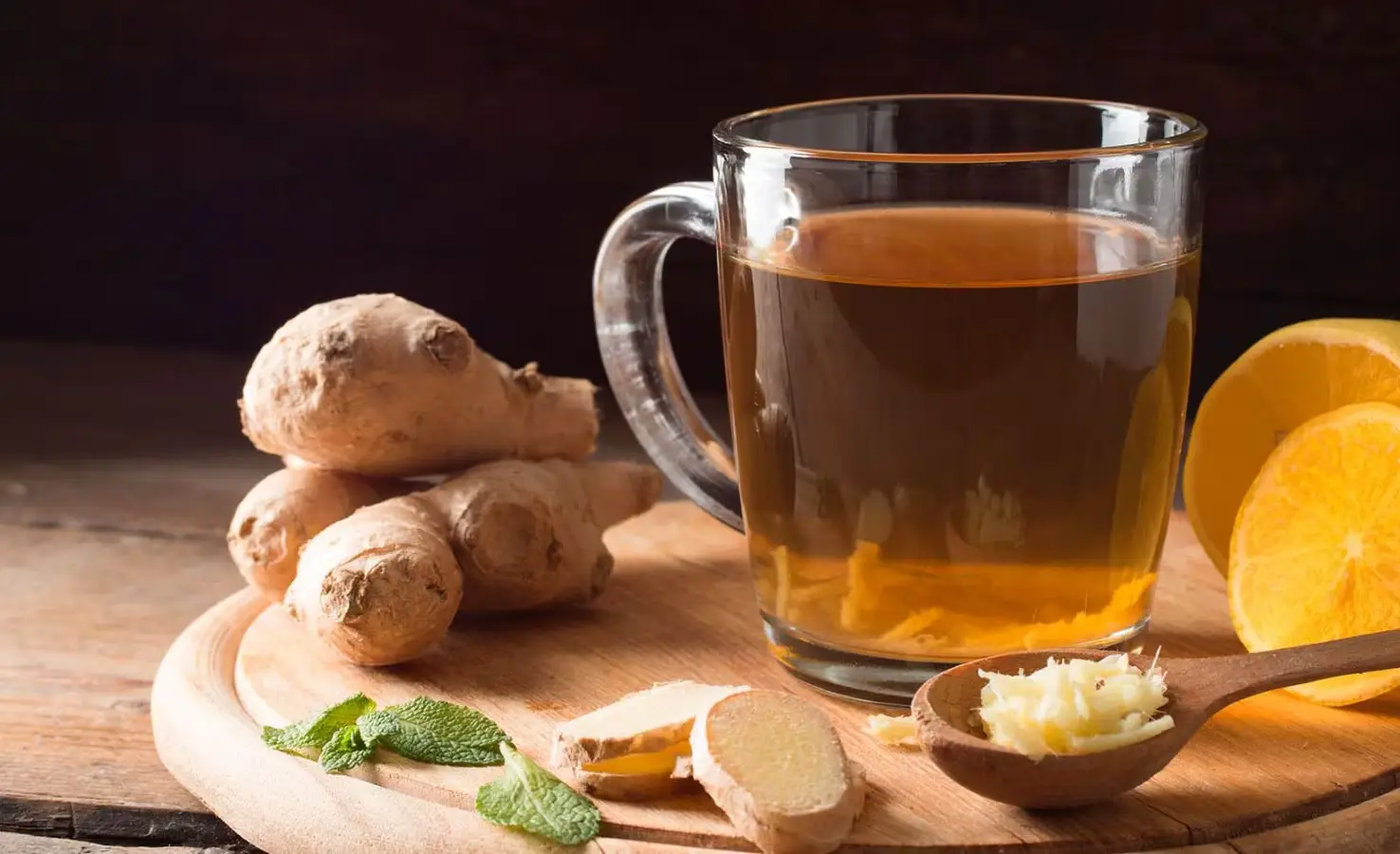 Traditional drink especially as a natural remedy to relieve cold symptoms.