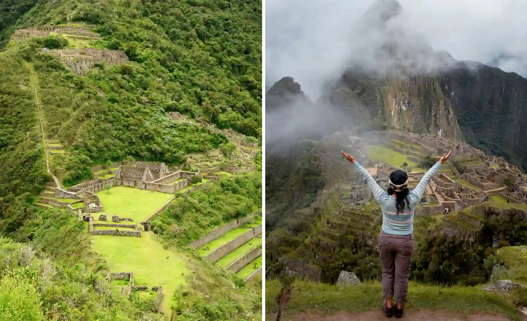 choquequirao vs machu picchu en nieblas