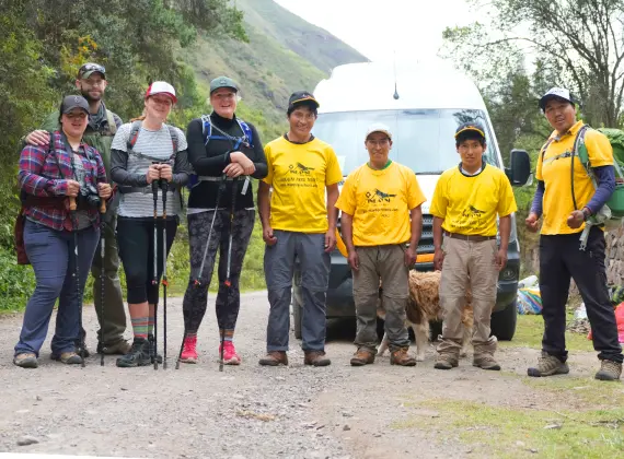 Lares trekking route