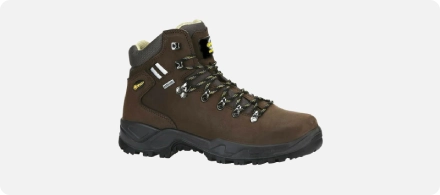 Broken in hiking boots for Inca Trail stone steps