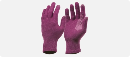 Light gloves for cold high altitude hiking mornings