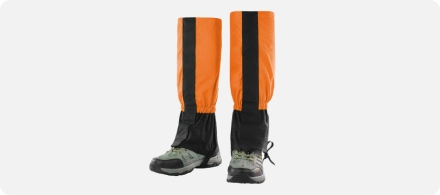 Gaiters for mud and rain on the Inca Trail