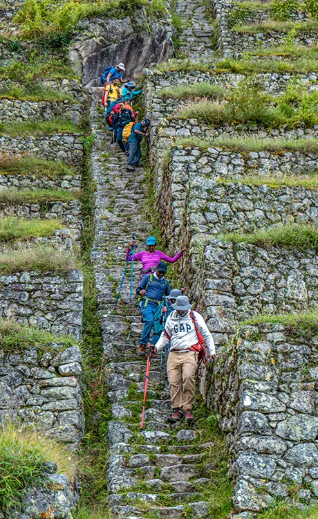 Camino Inca de 4 días a Machu Picchu | Grupo Premium de 10 personas 30 gradas